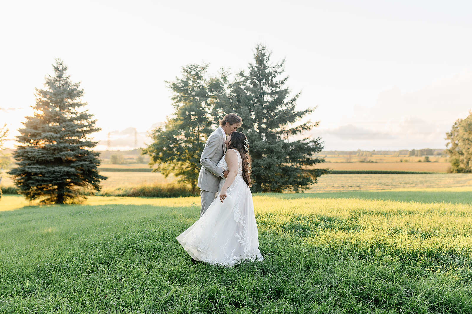 Keanna & Nick’s Elegant Indoor Wedding at Empey Estates